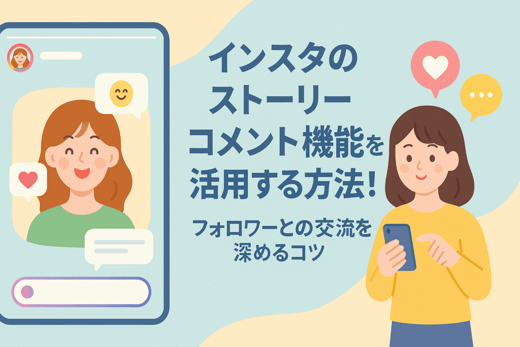 インスタのストーリーコメント機能を活用する方法！フォロワーとの交流を深めるコツ
